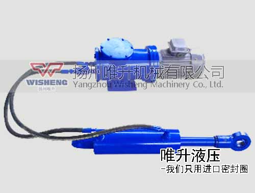 電液動插板閥分體式電液推桿油口連接說明！