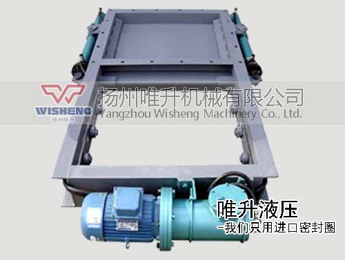 電液動插板閥分體式電液推桿油口連接說明！